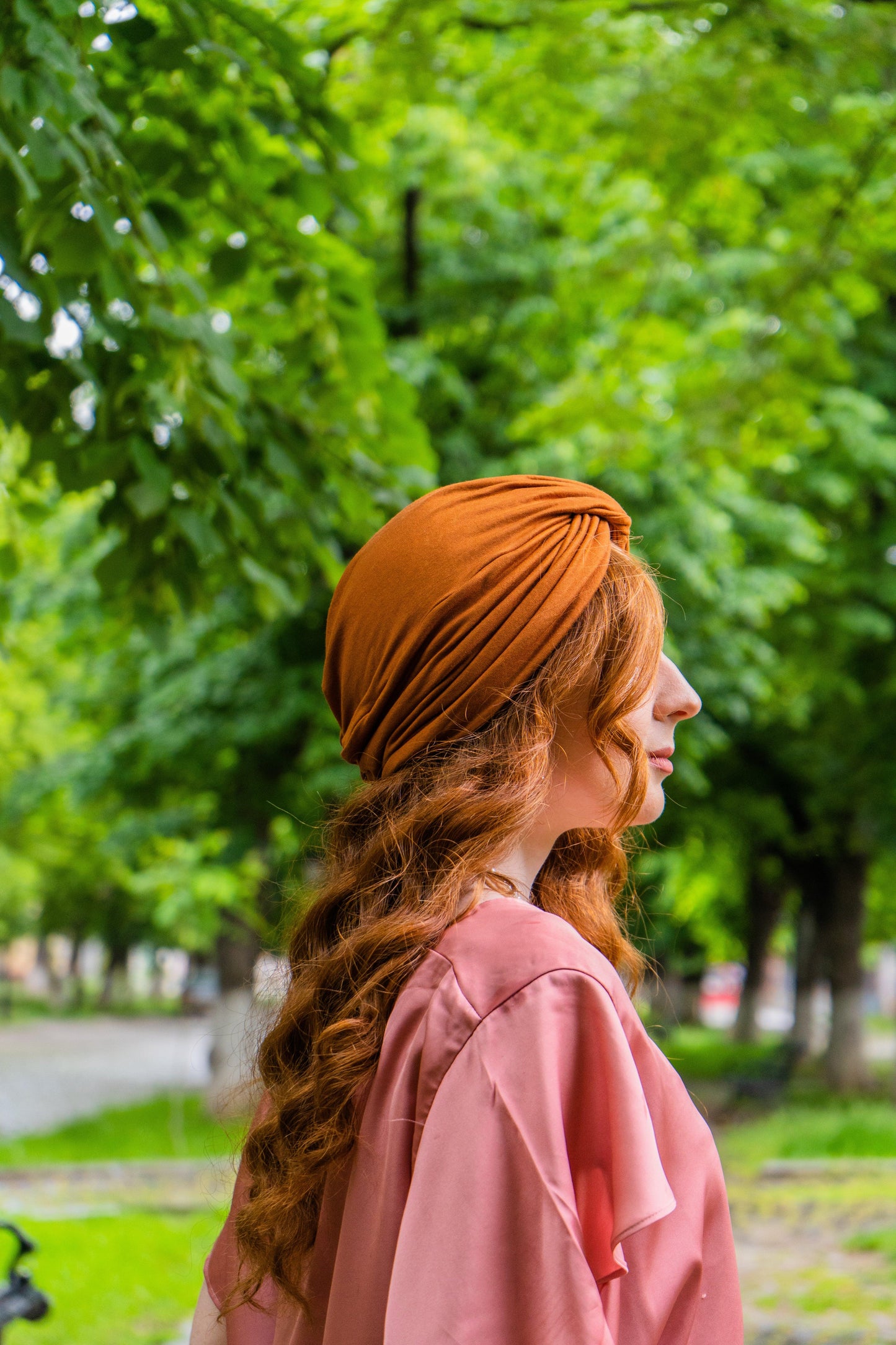 Turban Maison Dunel – Ambre | Chaleur & Éclat Naturel - Maison Dunel