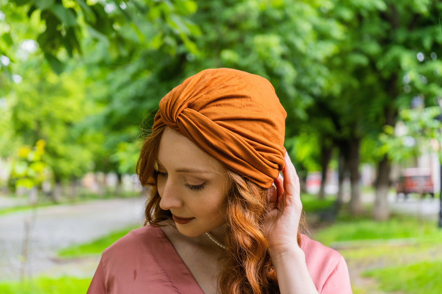 Turban Maison Dunel – Ambre | Chaleur & Éclat Naturel - Maison Dunel